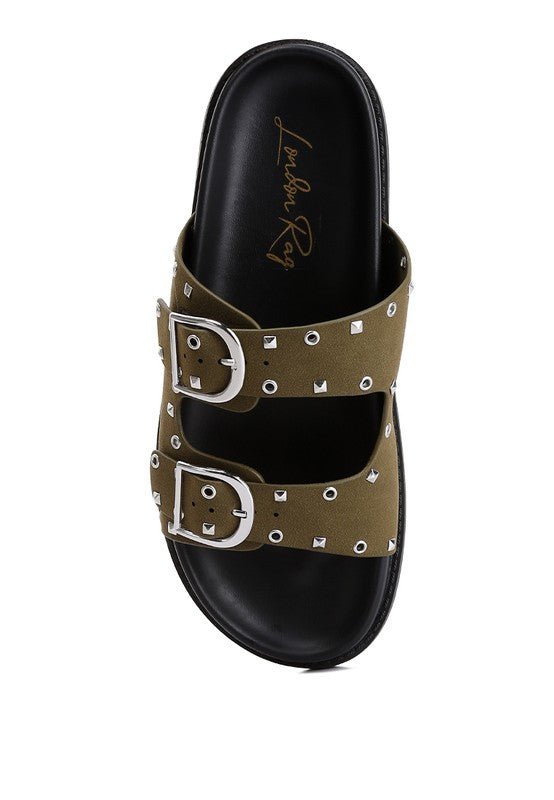 Natalya Lenny Embellished Sandals - Golden Hour Boutique