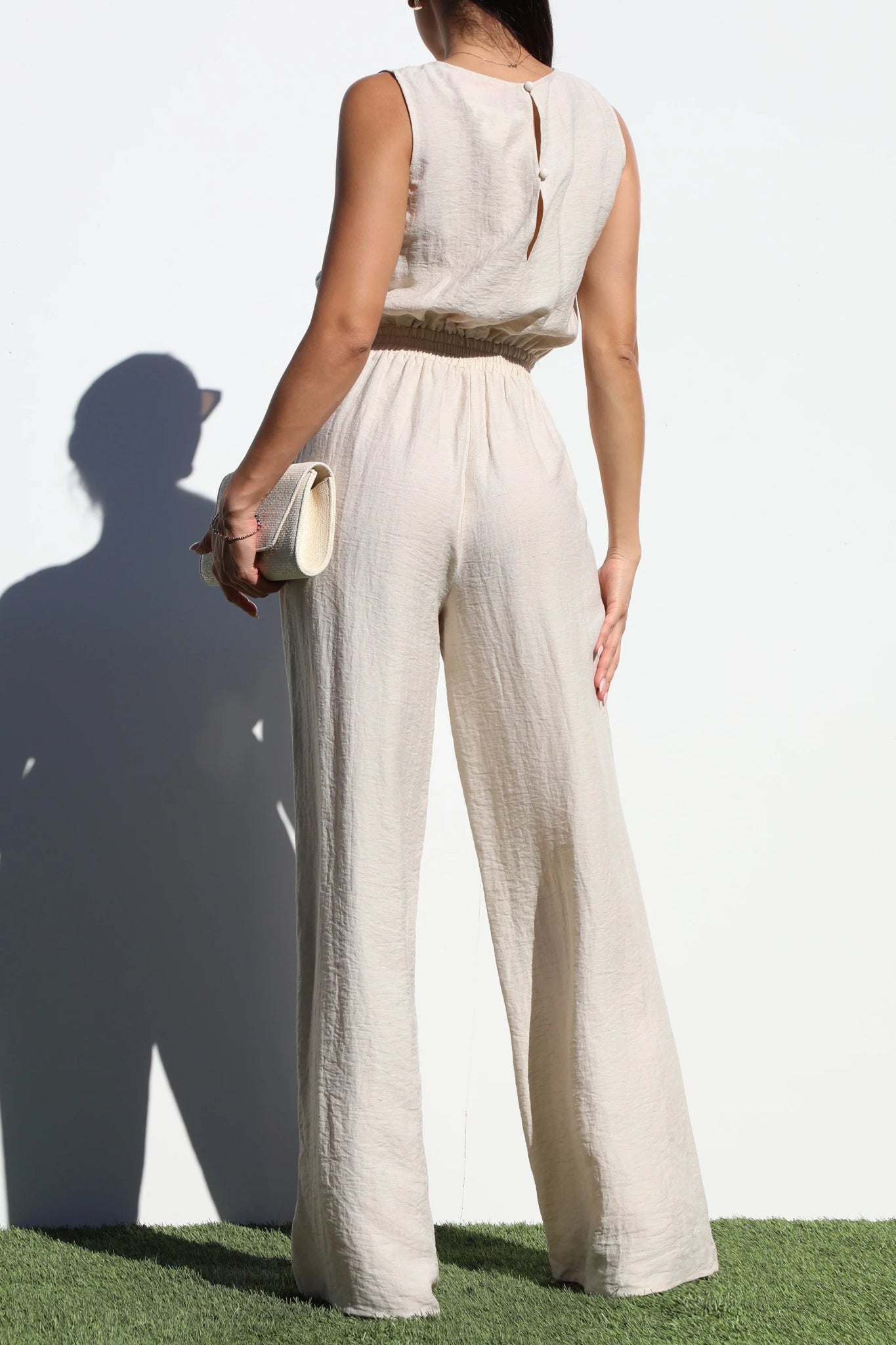 Natural Tides Jumpsuit - Golden Hour BoutiqueJumpsuits