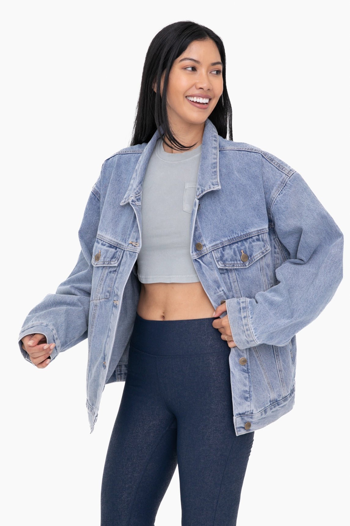 On My Voyage Denim Jacket - Golden Hour Boutique