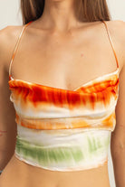 Painted Mirage Top - Golden Hour BoutiqueCrop Tops