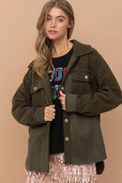 Perfect Mix Suede Teddy Shacket - Golden Hour BoutiqueShacket