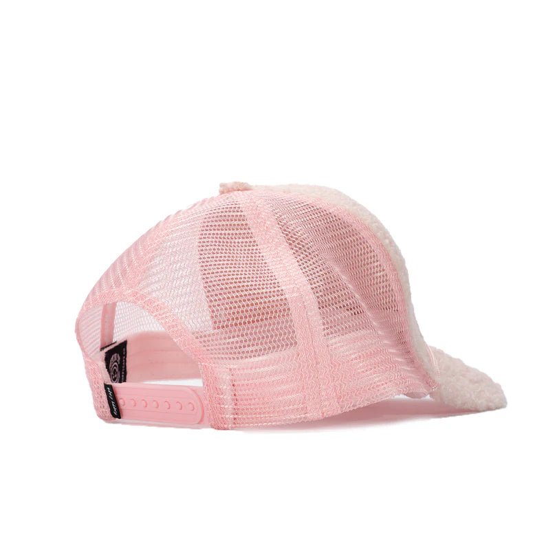 Pink Sherpa Happy Caps Trucker Hat - Golden Hour BoutiqueTrucker Hat