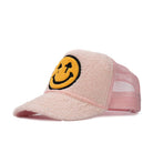 Pink Sherpa Happy Caps Trucker Hat - Golden Hour BoutiqueTrucker Hat