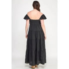 Pure Radiance Textured Maxi Dress - Golden Hour Boutiquemaxi dresses