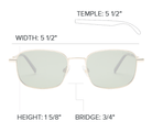 Quinn Sunglasses - Golden Hour BoutiqueSunglasses