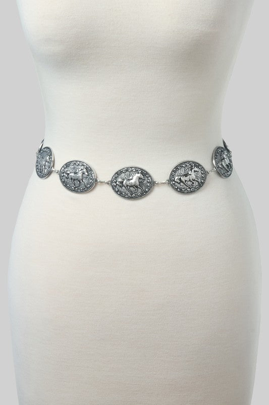 Rodeo Royale Chain Belt - Golden Hour BoutiqueBelts