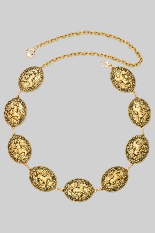 Rodeo Royale Chain Belt - Golden Hour BoutiqueBelts