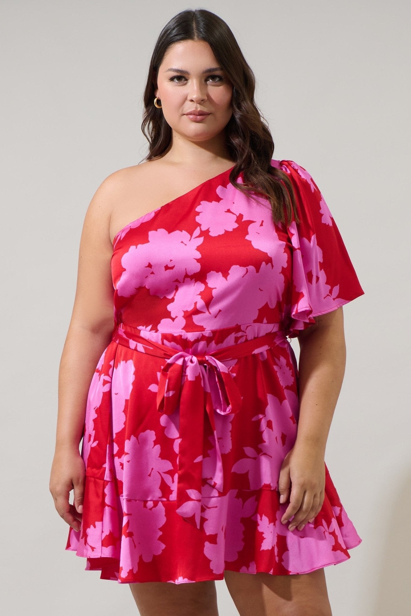 Satin Soirée Mini Dress - Golden Hour BoutiqueMini Dresses