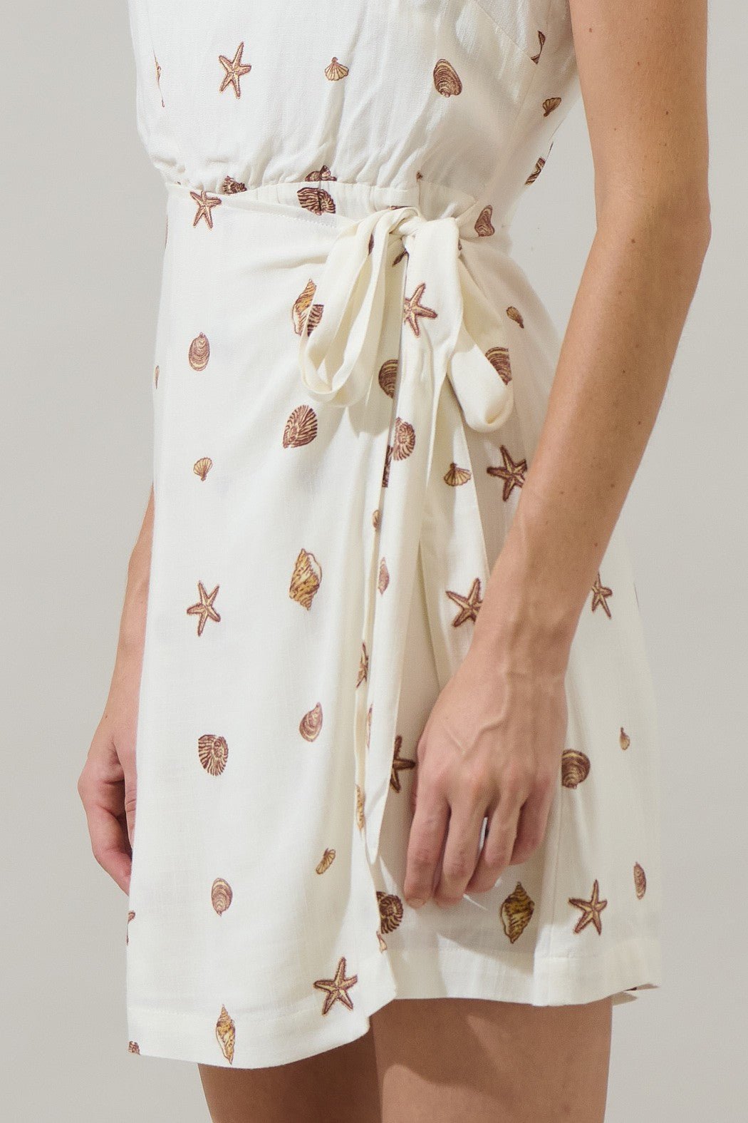 Seaside Breeze Wrap Dress - Golden Hour BoutiqueMini Dresses