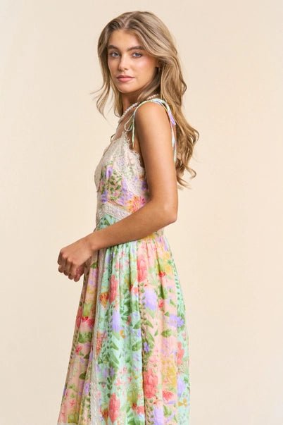 Secret Garden Midi Dress - Golden Hour BoutiqueMidi Dresses