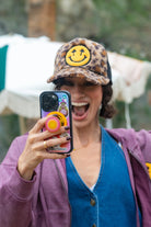 Sherpa Leopard Trucker Snapback Hat - Golden Hour BoutiqueTrucker Hat