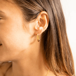 Signature Oval Huggie Earrings - Golden Hour BoutiqueEarrings