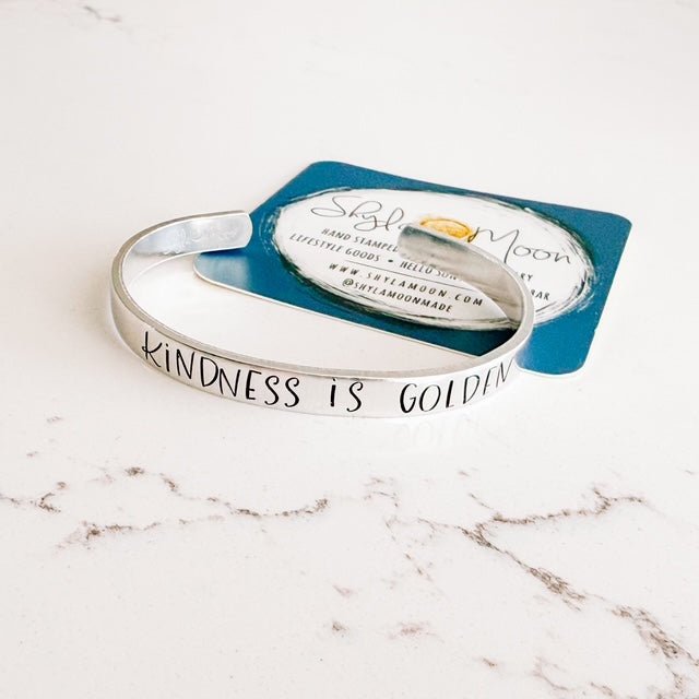 Silver Lining Cuff Bracelet - Golden Hour BoutiqueBracelets