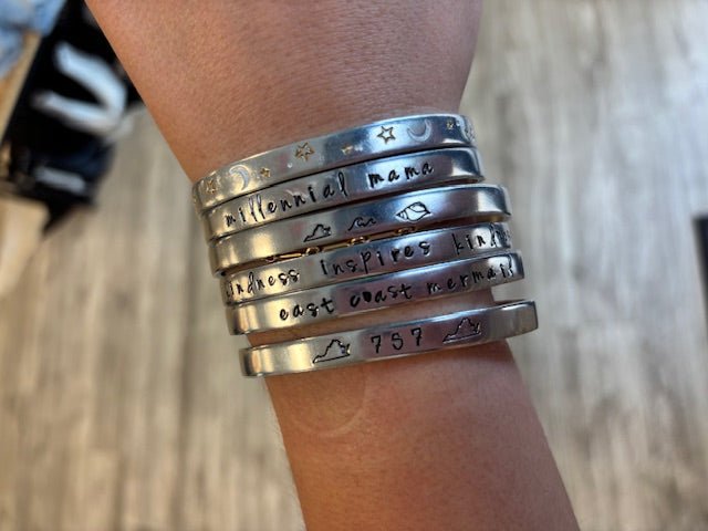 Silver Lining Cuff Bracelet - Golden Hour BoutiqueBracelets