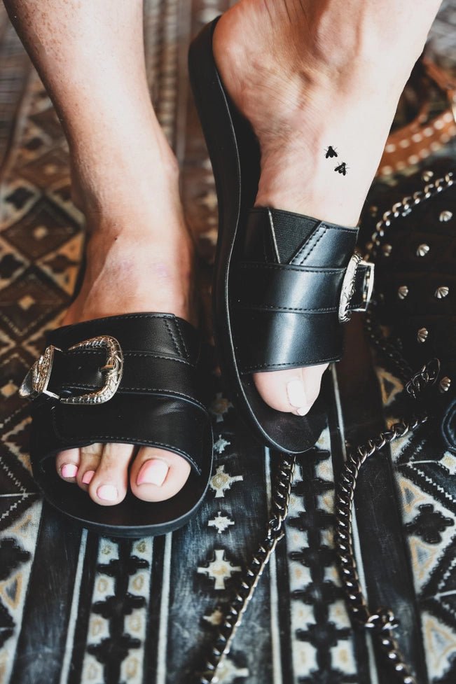 Slick and Slide Sandals - Golden Hour Boutique
