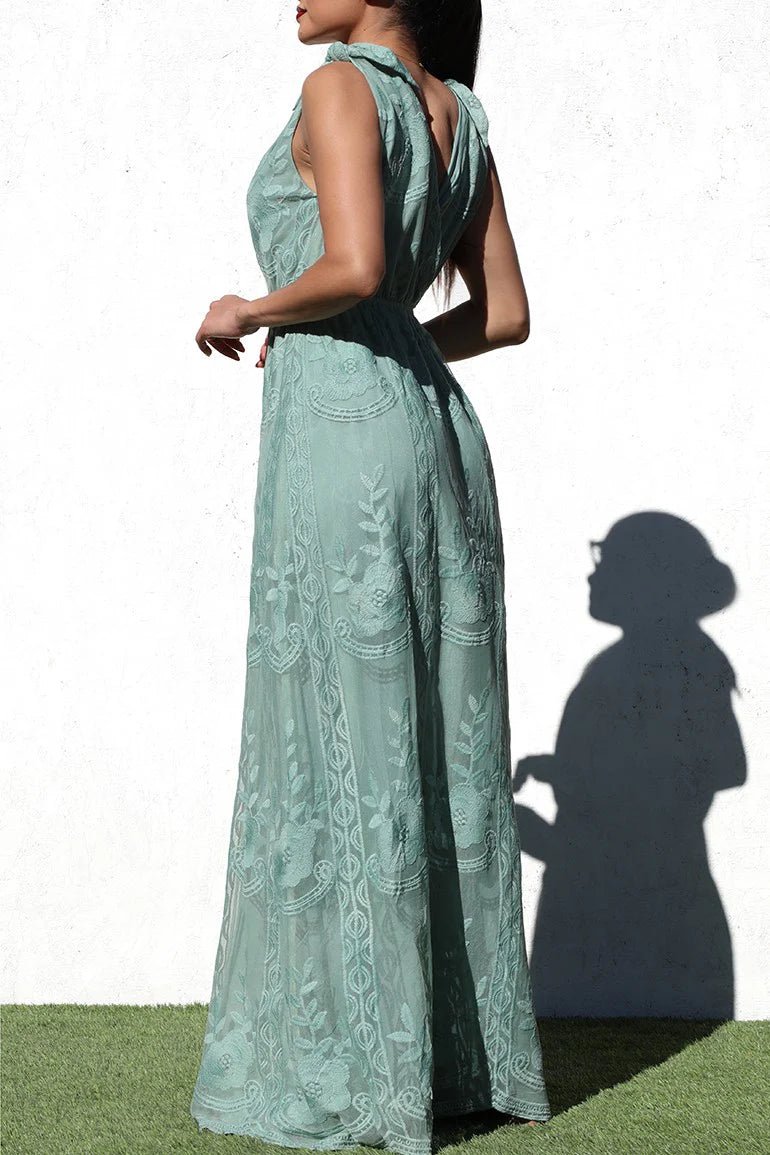 Soft Spoken Lace Maxi Dress - Golden Hour Boutiquemaxi dresses