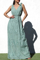 Soft Spoken Lace Maxi Dress - Golden Hour Boutiquemaxi dresses