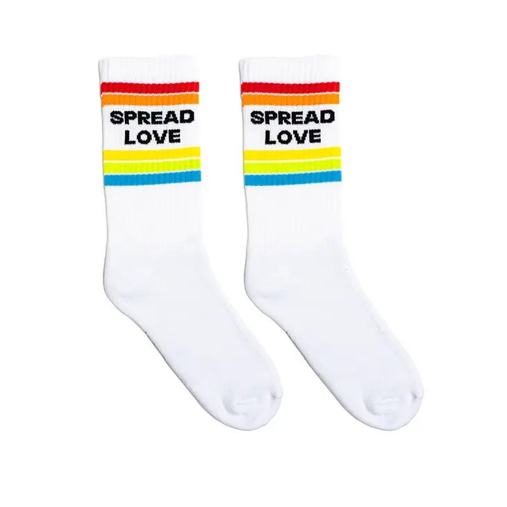 Statement Crew Socks - Golden Hour Boutique