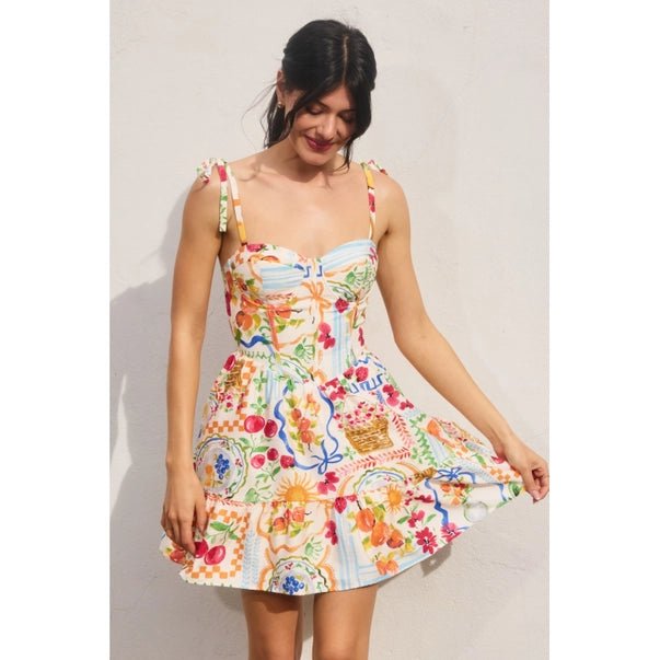 Summer in Capri Mini Dress - Golden Hour BoutiqueMini Dresses
