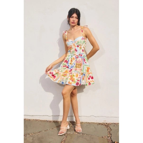 Summer in Capri Mini Dress - Golden Hour BoutiqueMini Dresses