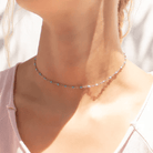 Turquoise Confetti Necklace - Golden Hour BoutiqueNecklaces