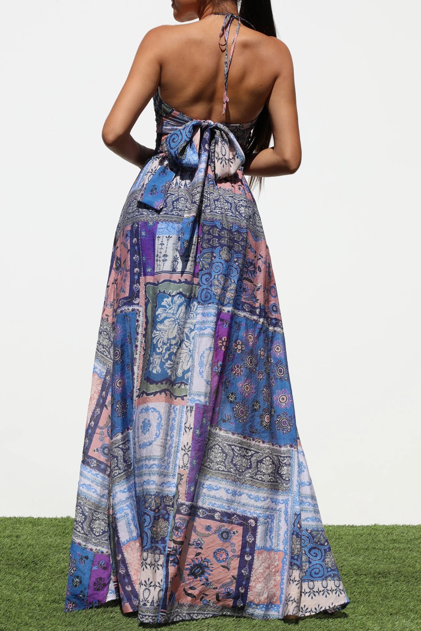 Wanderlust Patchwork Maxi - Golden Hour Boutiquemaxi dresses