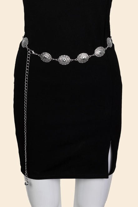 Western Ornate Chain Belt - Golden Hour Boutique