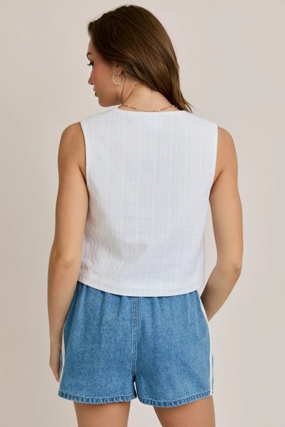 Wild Rose Vest - Golden Hour BoutiqueVests