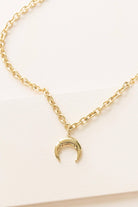 Wild West Double Horn Necklace - Golden Hour Boutique