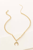 Wild West Double Horn Necklace - Golden Hour Boutique