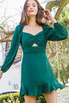 Wilde Love Long Sleeve Mini Dress - Golden Hour BoutiqueMini Dresses