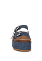 Zaphod Faux Leather Flatform Slip Ons - Golden Hour Boutique
