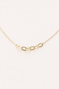 Minimal Chain Link Gold Necklace