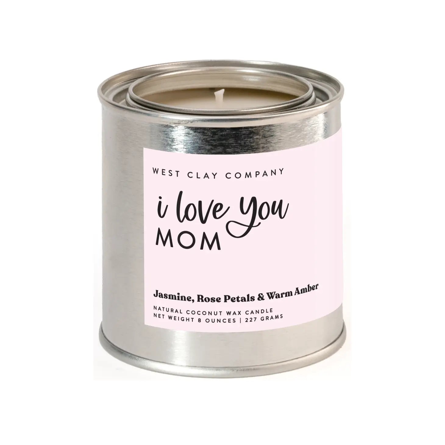 I Love You Mom 8oz Candle