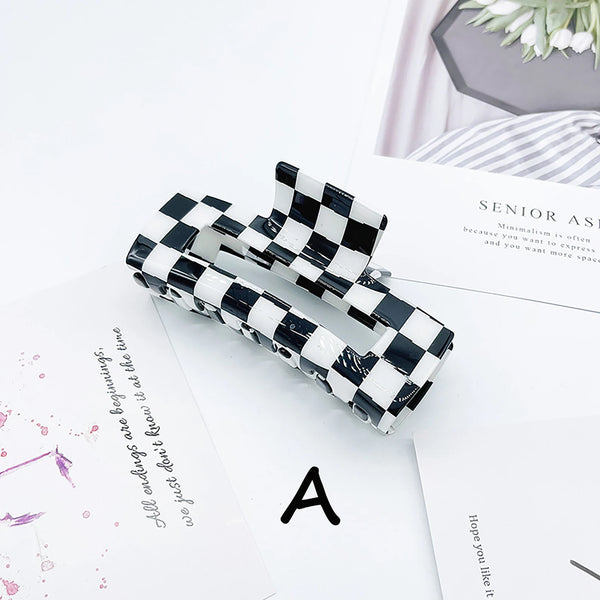 Trendy Rectangle Claw Clips