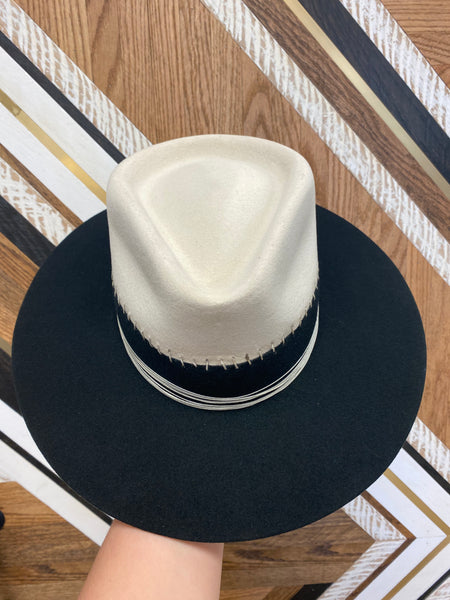 Black + Ivory Color Block Rancher