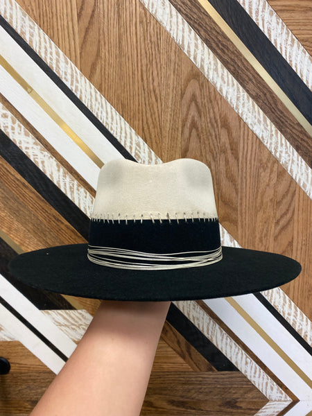 Black + Ivory Color Block Rancher