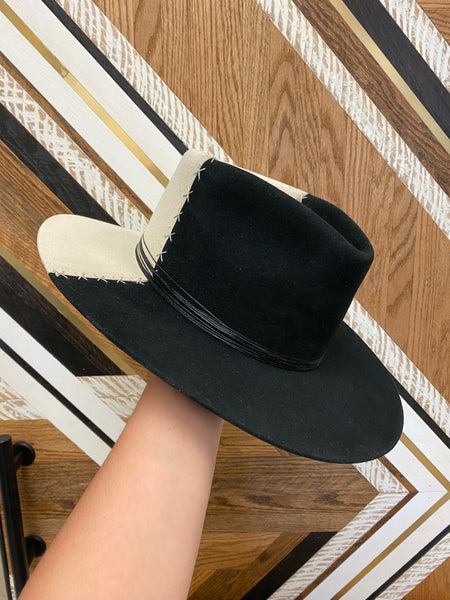 Ivory + Black Color Block Rancher