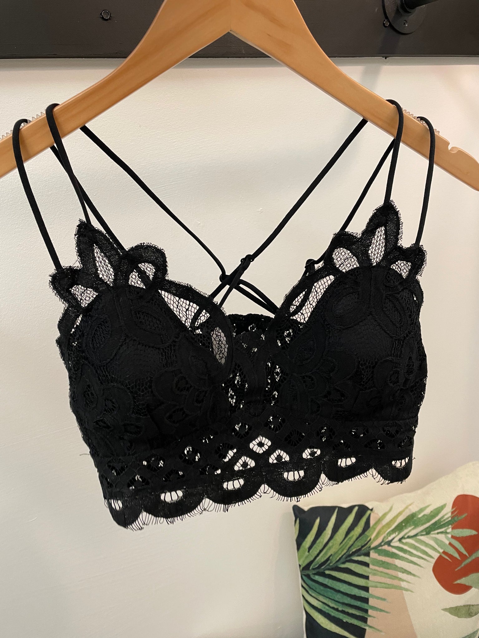 Lace Crochet Bralette [multiple colors]
