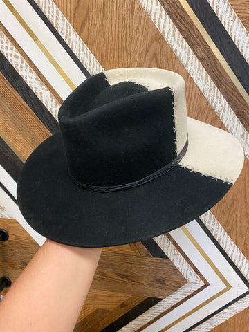 Ivory + Black Color Block Rancher